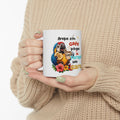 TAZA "AREPA CON CAFÉ" - PERSONALIZA TU ESTADO VENEZOLANO Ceramic Mug, (11oz, 15oz)