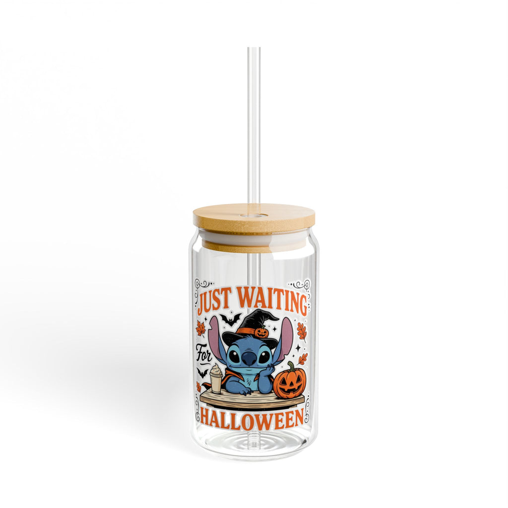 Stitch  Halloween Sipper Glass, 16oz