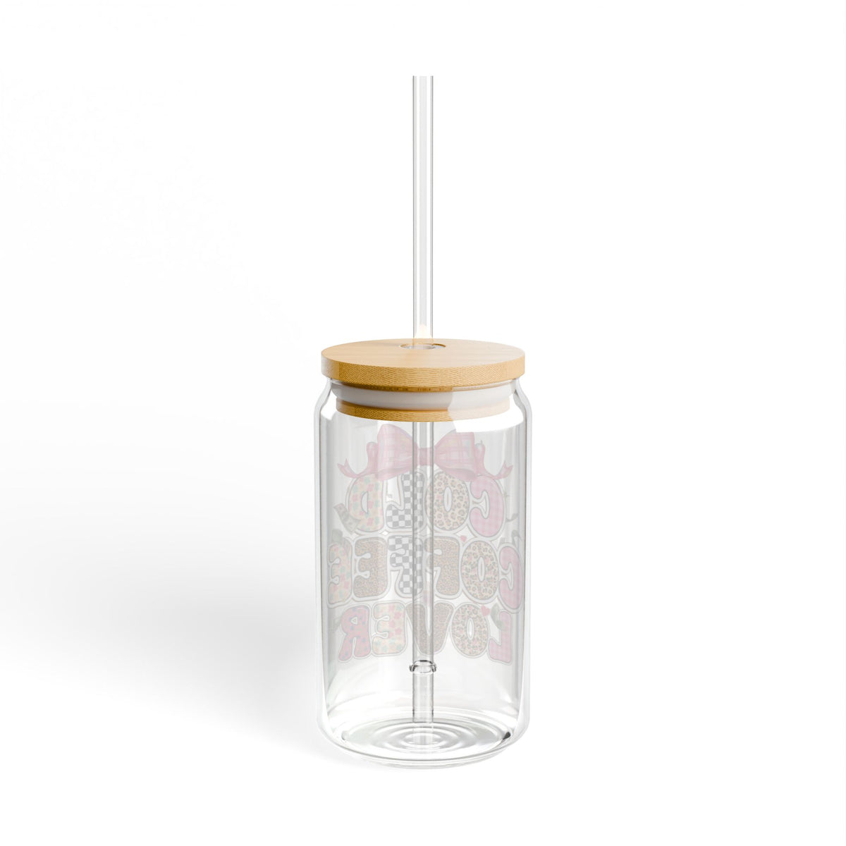 COLD COFFE LOVER Coquete  Sipper Glass, 16oz