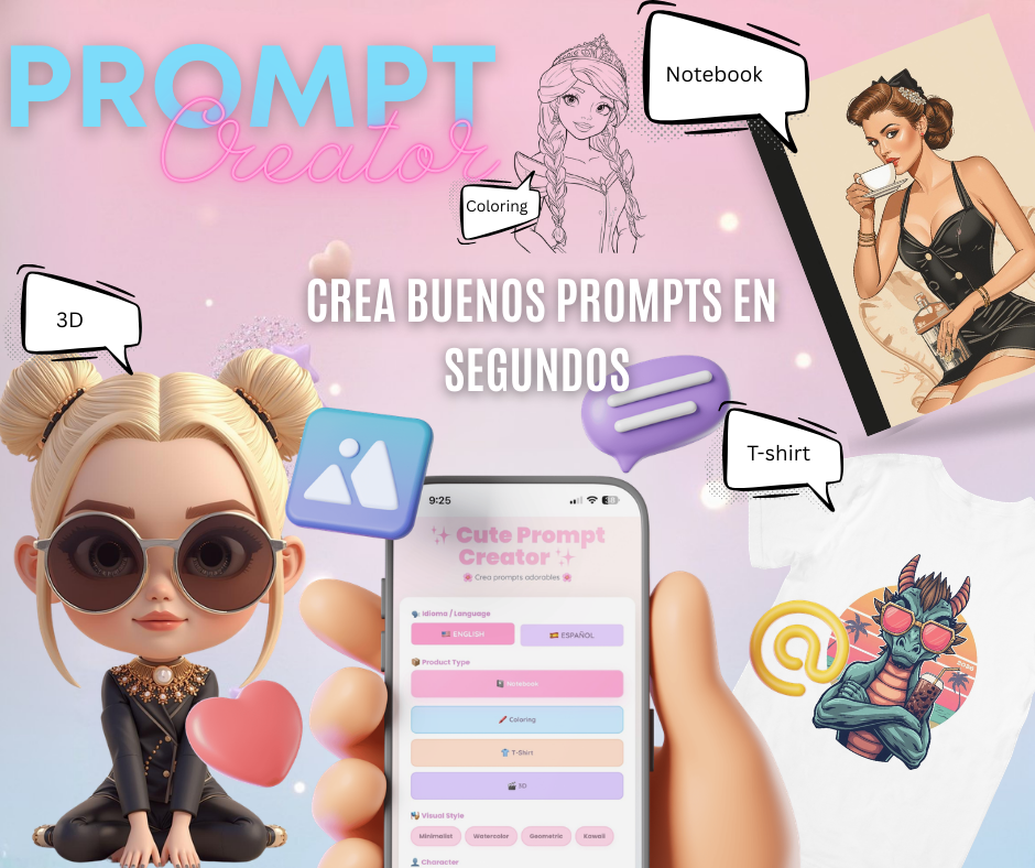 Ultimate Cartoon + Baby Boss – Bundle 2 Generadores de Prompts IA